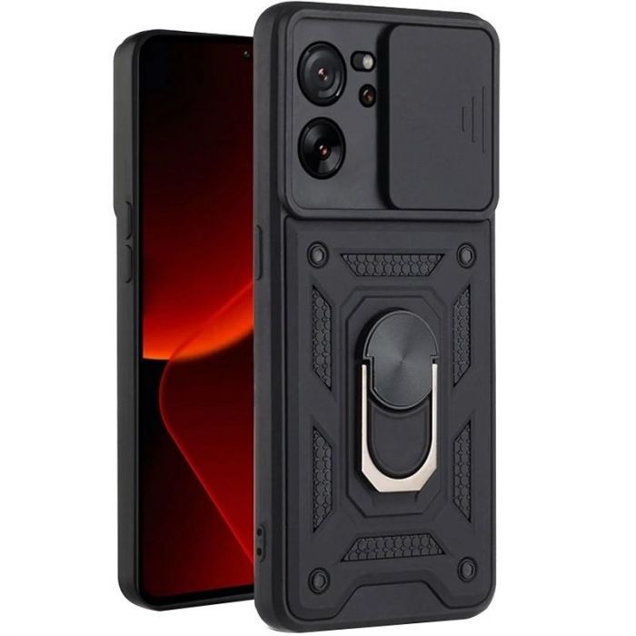 Чохол-накладка BeCover Military для Xiaomi Redmi 13C/Poco C65 Black (710561)