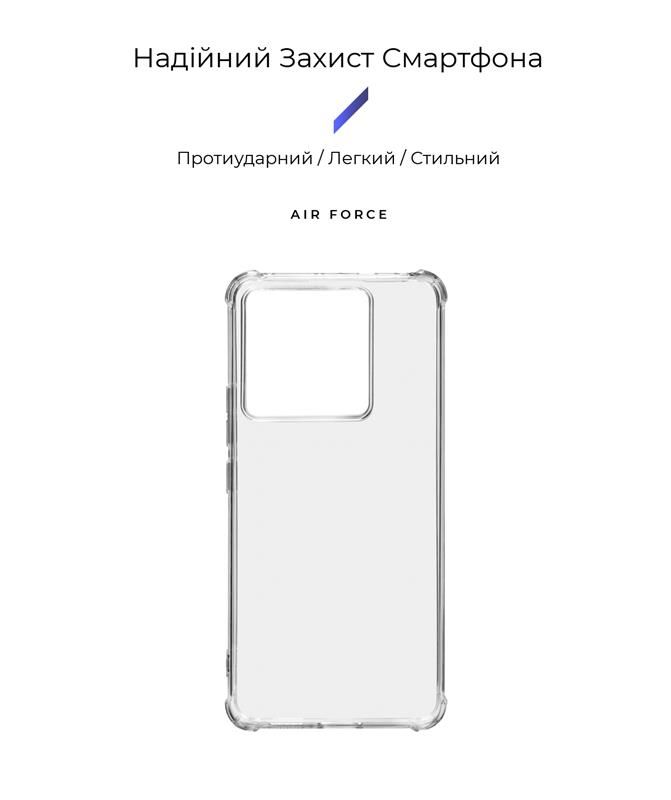 Чохол-накладка Armorstandart Air Force для Xiaomi Redmi Note 13 Pro 5G/Poco X6 5G Transparent (ARM71832)
