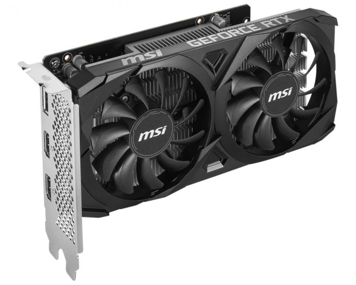 Відеокарта GF RTX 3050 6GB GDDR6 Ventus 2X OC MSI (GeForce RTX 3050 VENTUS 2X 6G OC)