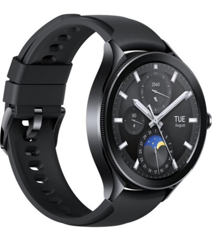 Смарт-годинник Xiaomi Watch 2 Pro Black Case with Black Fluororubber Strap (BHR7211GL)