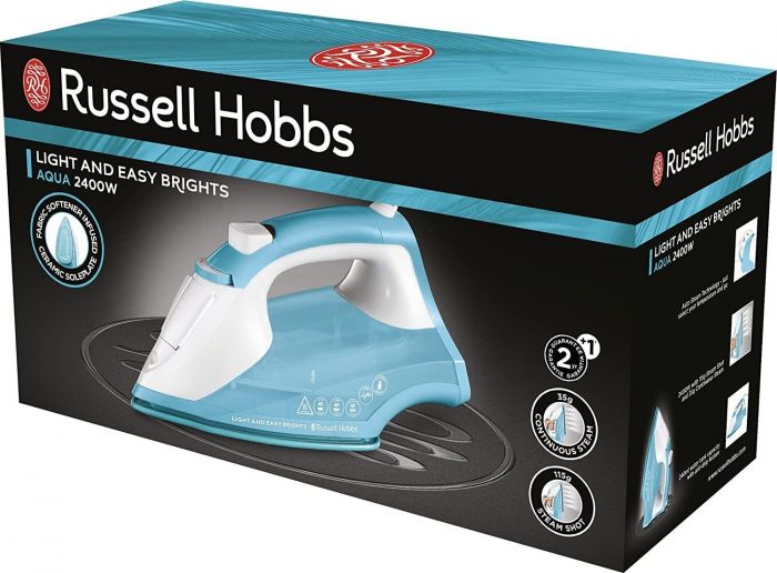 Праска Russell Hobbs 26482-56 Light & Easy Brights Aqua Iron