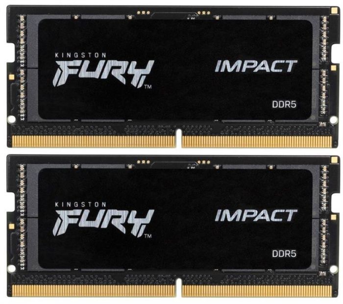 Модуль пам`ятi DDR5 2x16GB/5600 Kingston Fury Impact (KF556S40IBK2-32)