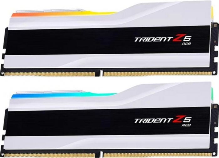 Модуль пам`ятi DDR5 2x32GB/6400 G.Skill Trident Z5 RGB White (F5-6400J3239G32GX2-TZ5RW)
