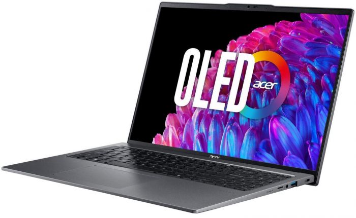 Ноутбук Acer Swift Go 16 SFG16-72-59UA (NX.KY9EU.001) Steel Gray