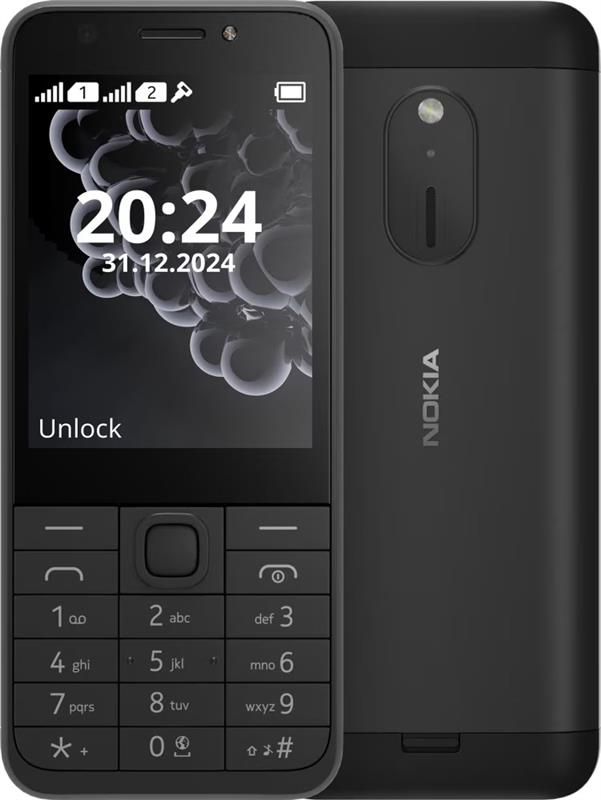 Мобiльний телефон Nokia 230 2024 Dual Sim Black