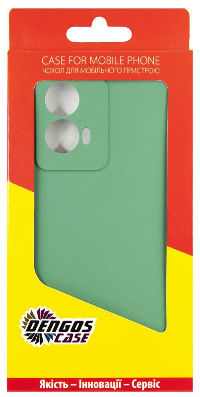 Чохол-накладка Dengos Soft для Motorola Moto G24/Moto G24 Power Mint (DG-TPU-SOFT-58)