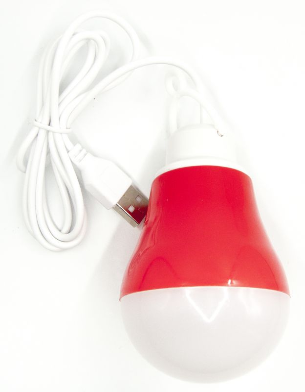 Комплект LED-ламп: світильник з вбудованим акумулятором 5V, 60W та USB LED лампа 5V, 5W з кабелем 1м (DG-2LED-03)