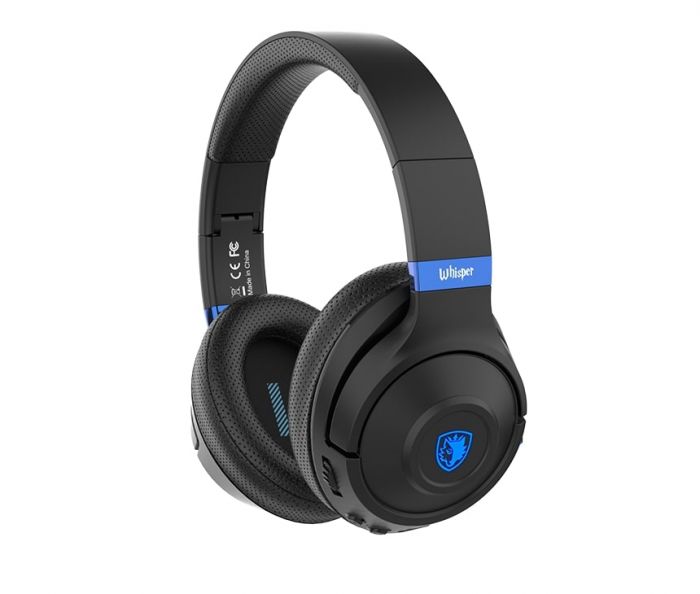 Bluetooth-гарнітура Sades SA-205 Whisper Black/Blue (sa205bkb)