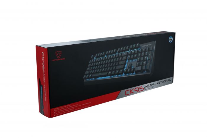 Клавіатура Motospeed CK95 Outemu Red Black (mtck95cmr)
