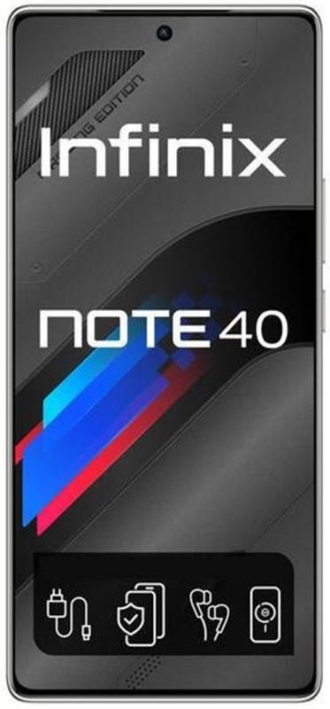 Смартфон Infinix Note 40 X6853 8/256GB Dual Sim Racing Grey