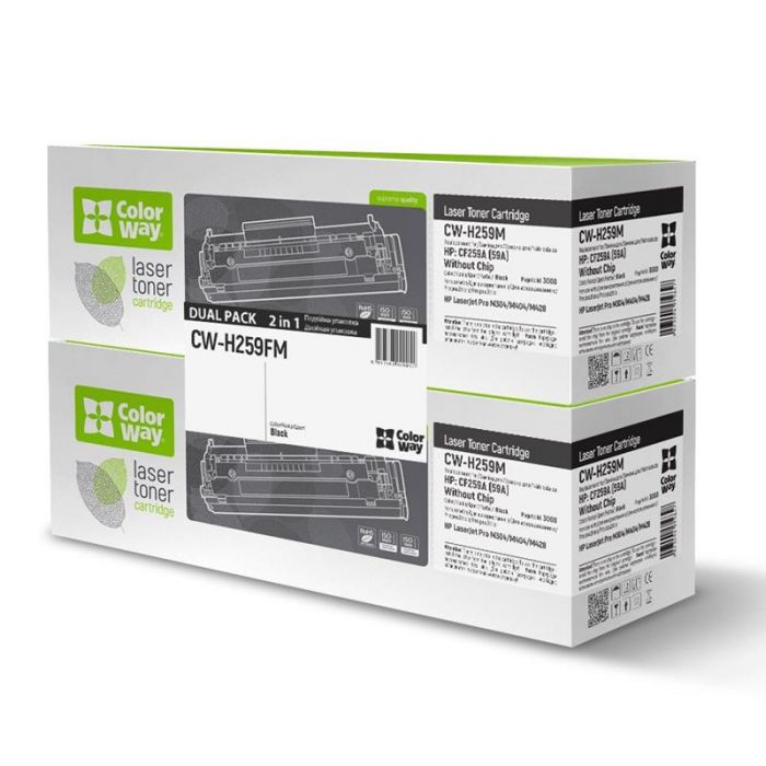 Картридж CW (CW-H259M) HP LJ Pro M304/404/MFP428 (CF259A) Dual Pack без чіпа