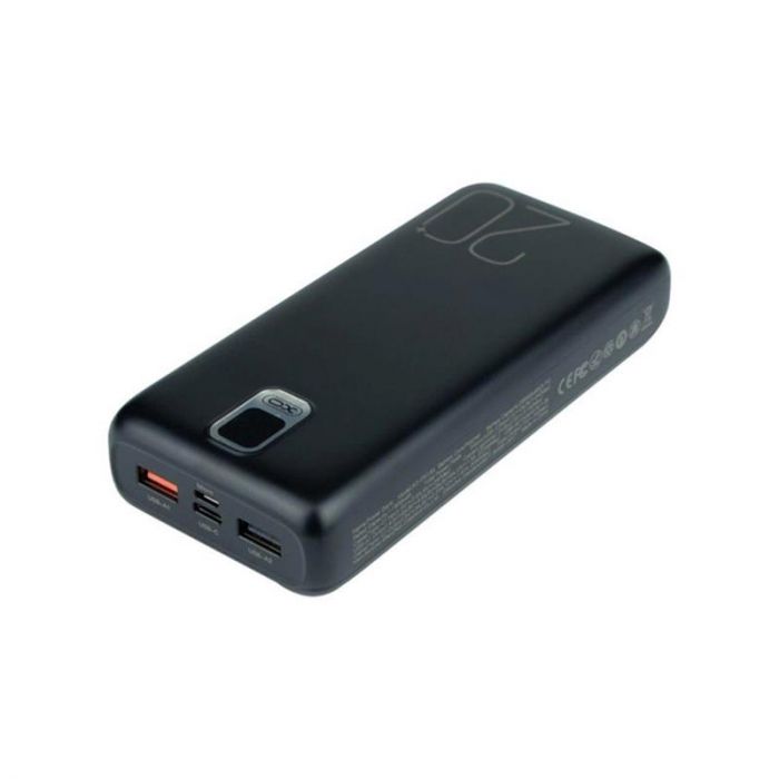 Універсальна мобільна батарея XO PR185 20000mAh Black