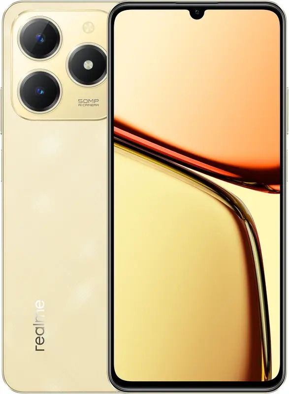 Смартфон Realme C61 6/128GB Sparkle Gold