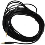 Аудіо-кабель Atcom 3.5 мм - 3.5 мм (M/M), 7.5 м, чорний (17438) пакет