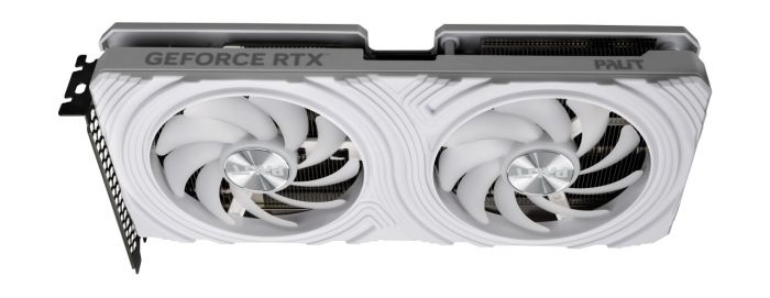 Відеокарта GF RTX 4070 12GB GDDR6 White OC Palit (NE64070S19K9-1048L)