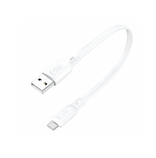 Кабель Foneng X107 USB - USB Type-C (M/M), 3 A, 0.25 м, White (X107-CA-TC)