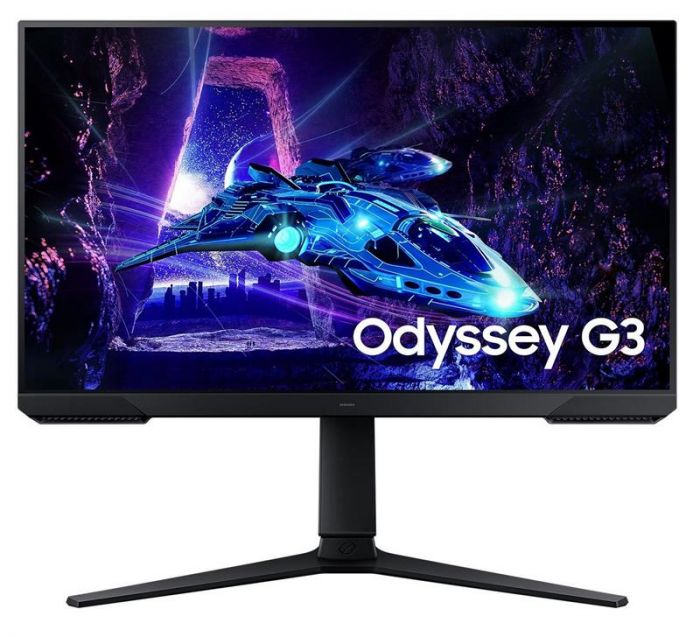 Монiтор Samsung 24" Odyssey G3 LS24DG300 (LS24DG300EIXCI) VA Black 180Hz