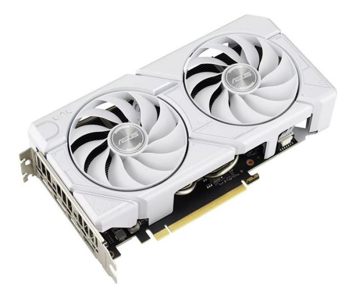 Відеокарта GF RTX 4060 8GB GDDR6 Dual Evo White OC Asus (DUAL-RTX4060-O8G-EVO-WHITE)