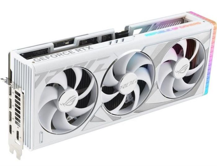 Відеокарта GF RTX 4080 Super 16GB GDDR6X ROG Strix Gaming OC White Asus (ROG-STRIX-RTX4080S-O16G-WHITE)