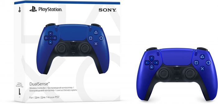 Геймпад бездротовий Sony PlayStation PS5 DualSense Cobalt Blue (1000040188)