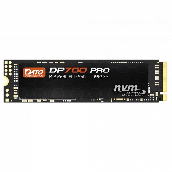 Накопичувач SSD  256GB Dato DP700 Pro M.2 2280 PCIe 3.0 x4 NVMe 3D NAND (DP700PSSD-256GB)