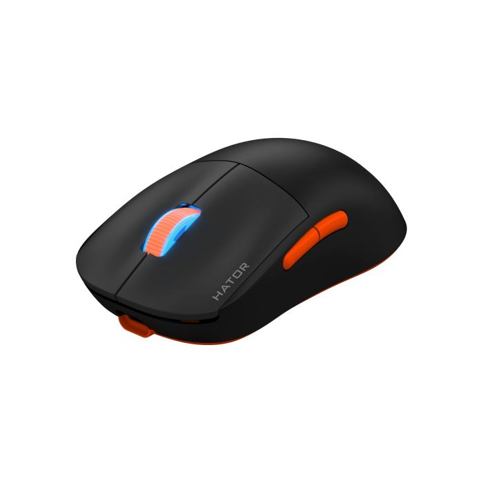 Мишка бездротова Hator Quasar 2 Pro Wireless Black/Orange (HTM560BO)