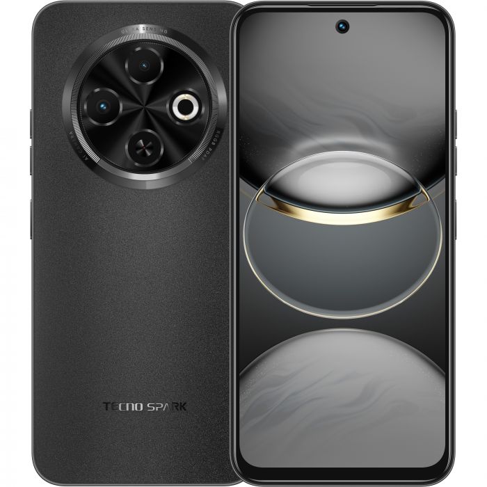 Смартфон Tecno Spark 30C (KL5n) 4/128GB Orbit Black (4894947051746)