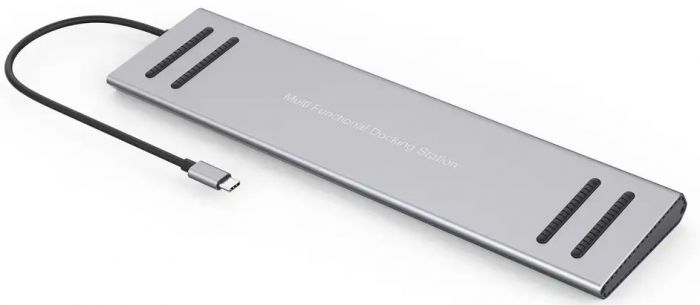 Концентратор-підставка USB-C XoKo AC-1400 (XK-AC1400-SL)