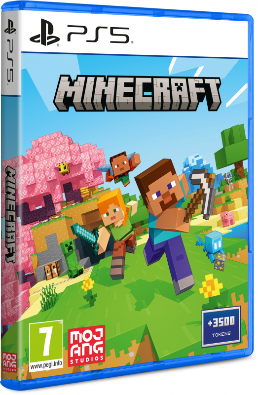 Гра Minecraft для Sony PlayStation 5, Russian version, Blu-ray (5056635611741)