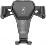 Тримач для смартфона SkyDolphin SH03 Gravity AirVent Black (SDAT-000087)