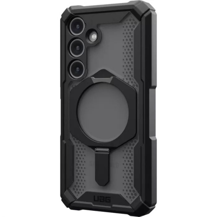 Чохол-накладка Urban Armor Gear Plasma XTE MagSafe для Samsung Galaxy S24 SM-S921 Black/Silver (214448114034)