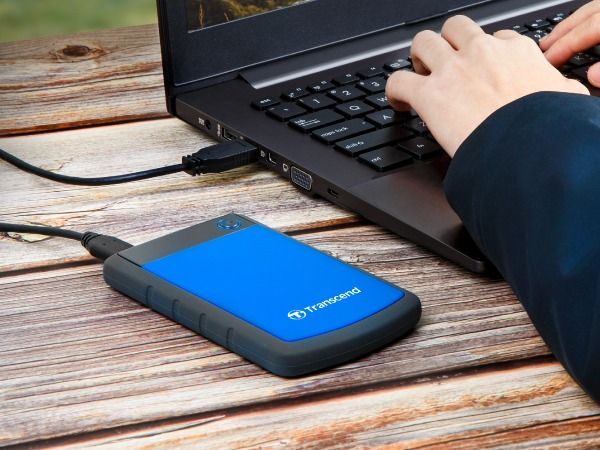 Накопичувач зовнiшнiй 2.5" USB 4.0TB Transcend StoreJet 25H3 Navy Blue (TS4TSJ25H3B)