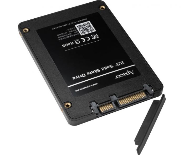 Накопичувач SSD  480GB Apacer AS340 Panther 2.5" SATAIII 3D TLC (AP480GAS340G-1)