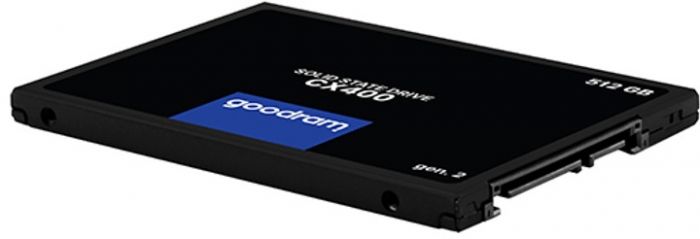 Накопичувач SSD 512GB GOODRAM CX400 Gen.2 2.5" SATAIII 3D TLC (SSDPR-CX400-512-G2)