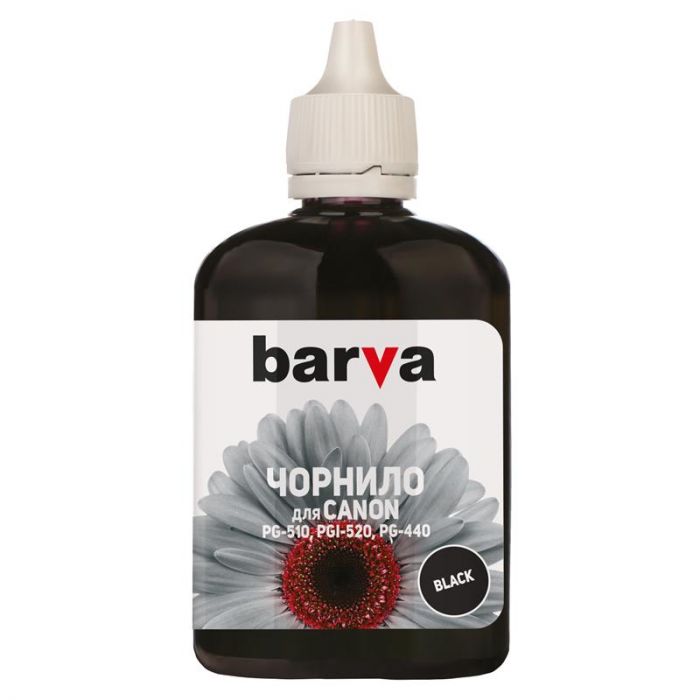 Чорнило Barva (C520-296) Canon PGI-520/PG-510 MG2140/MP230/MP280 Black, 90 г