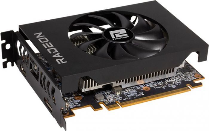 Відеокарта AMD Radeon RX 6400 4GB GDDR6 ITX PowerColor (AXRX 6400 4GBD6-DH)