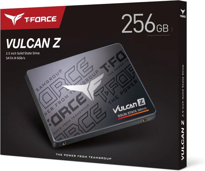 Накопичувач SSD 256GB Team Vulcan Z 2.5" SATAIII 3D TLC (T253TZ256G0C101)