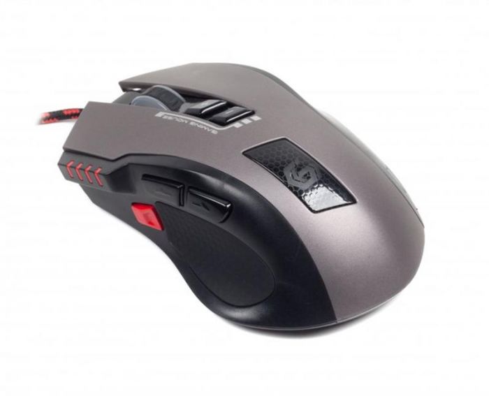 Миша Gembird MUSG-004 Black, Grey USB