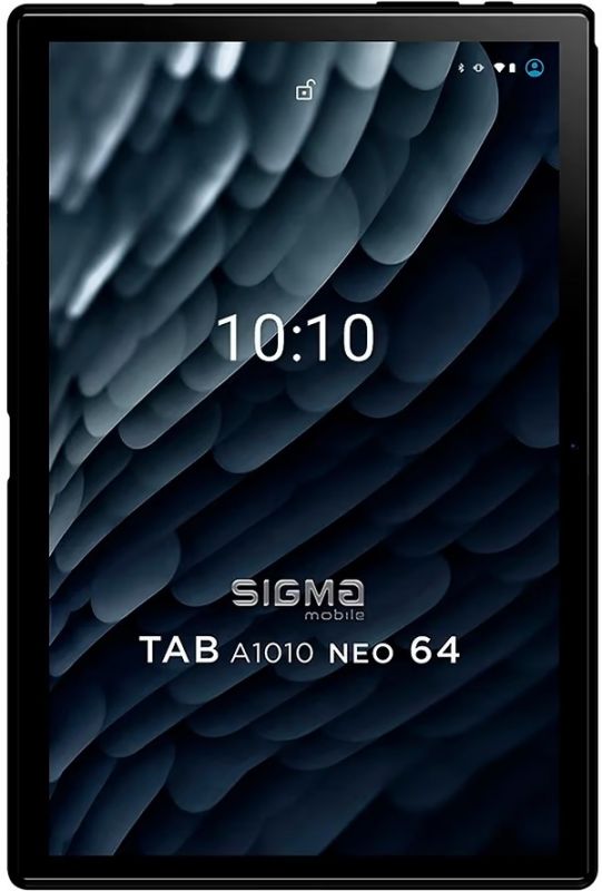 Планшет Sigma mobile Tab A1010 Neo 4/64GB 4G Dual Sim Black+чохол-книжка