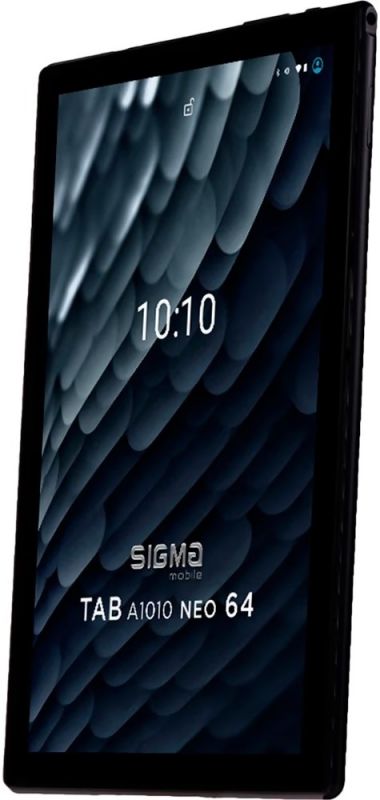 Планшет Sigma mobile Tab A1010 Neo 4/64GB 4G Dual Sim Black+чохол-книжка