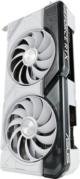 Відеокарта GF RTX 4070 12GB GDDR6X Dual OC White Asus (DUAL-RTX4070-O12G-WHITE)