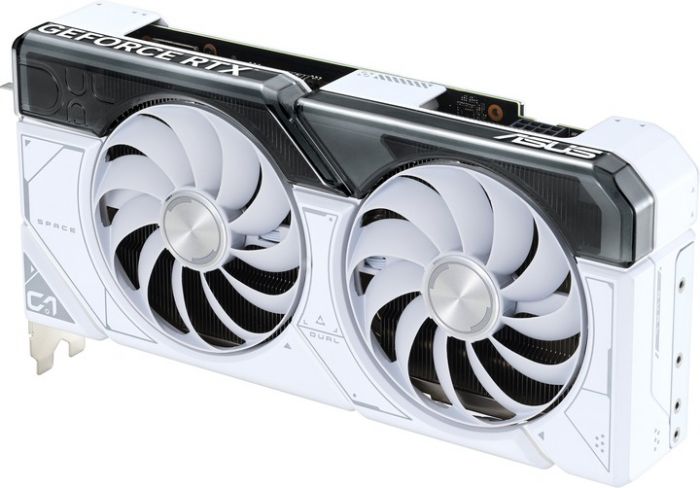 Відеокарта GF RTX 4070 12GB GDDR6X Dual OC White Asus (DUAL-RTX4070-O12G-WHITE)