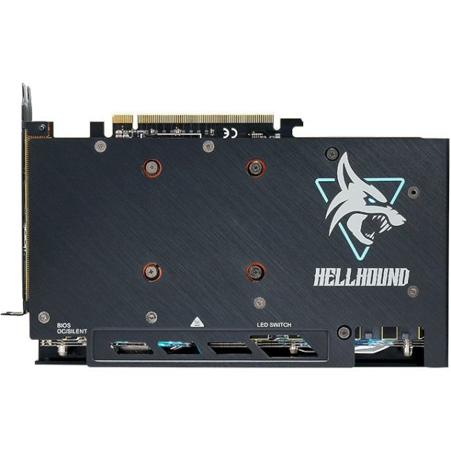 Відеокарта AMD Radeon RX 7600 XT 16GB GDDR6 Hellhound OC PowerColor (RX 7600 XT 16G-L/OC)