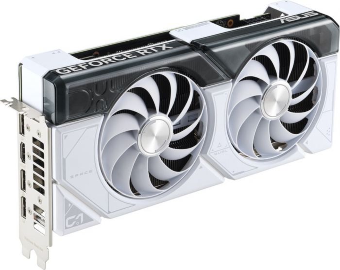 Відеокарта GF RTX 4070 Super 12GB GDDR6X Dual OC White Asus (DUAL-RTX4070S-O12G-WHITE)