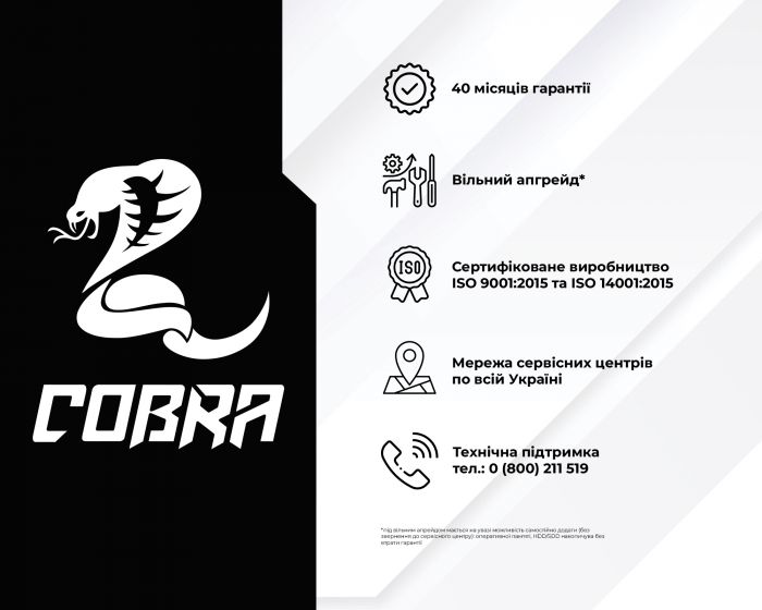 Персональний комп`ютер COBRA Optimal (A43GE.8.S2.INT.2699)