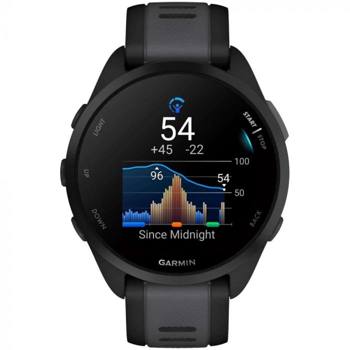 Смарт-годинник Garmin Forerunner 165 Black/Slate Gray (010-02863-A0)