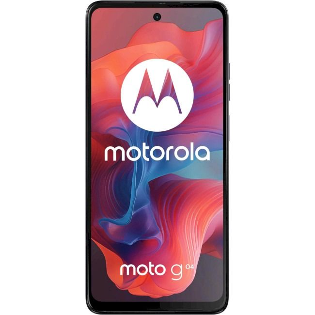 Смартфон Motorola Moto G04 4/64GB Concord Black (PB130020RS)