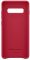 Чохол-накладка Samsung Leather Cover для Samsung Galaxy S10+ SM-G975 Red (EF-VG975LREGRU)