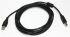 Кабель Cablexpert USB - USB Type-B V 2.0 (M/M), 1.8 м, феритовий фільтр, чорний (CCF-USB2-AMBM-6)
