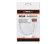 Кабель REAL-EL Pro USB - micro USB V 2.0 (M/M), 1.0 м, білий (EL123500024)